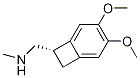 (1S)-4,5-二甲氧基-1-(甲基氨基甲基)-苯并环丁烷, 866783-12-2, 结构式