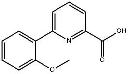 6-(2-Methoxyphenyl)-picolinic acid Structure