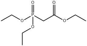 ジエチルホスホノ酢酸エチル 化学構造式