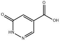 6-酮-1,6-二氢哒嗪-4-羧酸 结构式