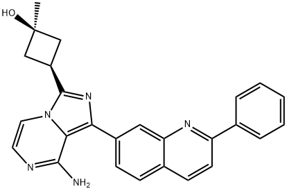 Linsitinib Structure