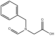 Glycine, N-forMyl-N-(phenylMethyl)- 结构式
