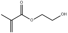 メタクリル酸2-ヒドロキシエチル 化学構造式