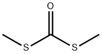 ジチオ炭酸S,S'-ジメチル 化学構造式
