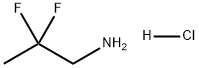 2,2-Difluoropropylamine hydrochloride Struktur