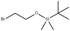 （2-溴乙氧基）-特丁基二甲基硅烷 结构式