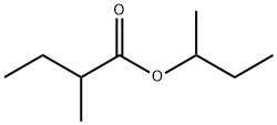 2-メチルブタン酸sec-ブチル 化学構造式