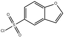 Benzofuran-5-ylmethanesulfonyl chloride Structure