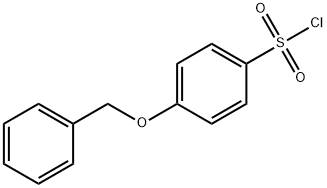 4-(ベンジルオキシ)ベンゼン-1-スルホニルクロリド 化学構造式