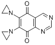 6,7-bis(1-aziridinyl)-5,8-quinazolinedione Structure