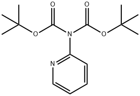 N,N-二-BOC-2-氨基吡啶 结构式