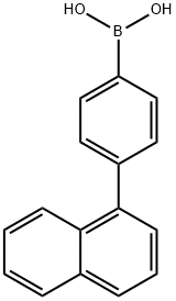 4-(NAPHTHALEN-1-YL)PHENYLBORONIC ACID
 Struktur