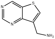 噻吩并[3,2-D]嘧啶-7-甲胺, 871013-29-5, 结构式