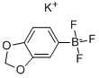 3,4-(亚甲基二氧基)苯基三氟硼酸钾, 871231-46-8, 结构式