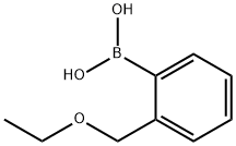 2-乙氧基甲基苯基硼酸, 871329-56-5, 结构式