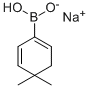 4,4-ジメチルシクロヘキサ-1,5-ジエニルボロン酸ナトリウム 化学構造式