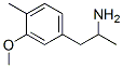 1-(3-甲氧基-4-甲基苯基)-2-丙胺 结构式