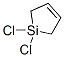 1,1-ジクロロシラシクロペンタ-3-エン 化学構造式