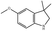 5-Methoxy-3,3-dimethylindoline Structure