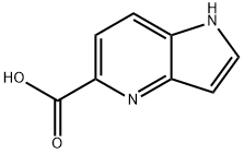 4-氮杂-吲哚-5-羧酸 结构式