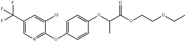 ハロキシホップ-2-エトキシエチル 化学構造式