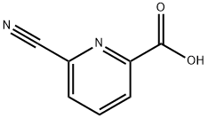 6-氰基吡啶-2-羧酸, 872602-74-9, 结构式