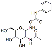 O-(2-Acetamido-2-deoxy-D-glucopyranosylidene)amino N-phenyl Carbamate|