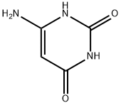 4-氨基-2,6-二羟基嘧啶, 873-83-6, 结构式