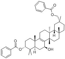 3,29-二苯甲酰基栝楼仁三醇, 873001-54-8, 结构式