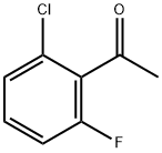 2-氯-6-氟苯乙酮 结构式