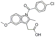 Indomethacin-d4 Struktur