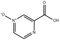 3-カルボキシピラジン1-オキシド 化学構造式