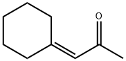 Methyl(cyclohexylidenemethyl) ketone Struktur