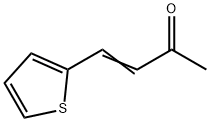 4-(2-チエニル)-3-ブテン-2-オン 化学構造式