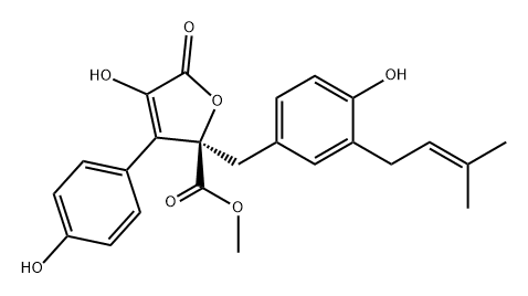 BUTYROLACTONE I Structure
