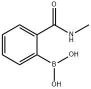 2-(MethylcarbaMoyl)benzeneboronic acid Structure