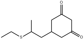 5-[2-(乙硫基)丙基]-1,3-环己二酮, 87476-15-1, 结构式