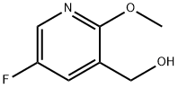 (5-Fluoro-2-methoxy-pyridin-3-yl)-methanol Structure