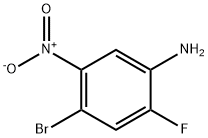 4-BROMO-2-FLUORO-5-NITROANILINE, 87547-06-6, 结构式