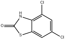 2(3H)-Benzothiazolone,4,6-dichloro-(9CI) Structure