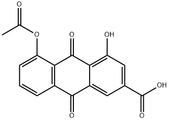 双醋瑞因杂质D, 875535-35-6, 结构式