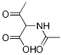 2-acetaMido-3-oxobutanoic acid Struktur