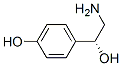 (R)-1-(4-ヒドロキシフェニル)-2-アミノエタノール 化学構造式