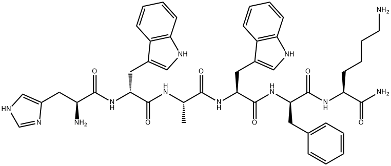 成長ホルモン放出ペプチド 化学構造式