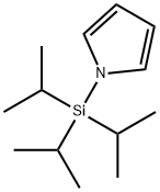 1-(三异丙基甲硅烷基)吡咯 结构式