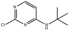 2-Chloro-N-(1,1-dimethylethyl)-4-pyrimidinamine Structure