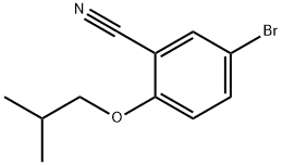 5-bromo-2-isobutoxy benzonitirle Structure