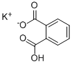 Potassium hydrogen phthalate Struktur