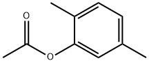 2,5-二甲基乙酸苯酯 结构式
