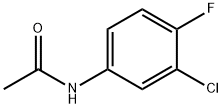3'-クロロ-4'-フルオロアセトアニリド 化学構造式